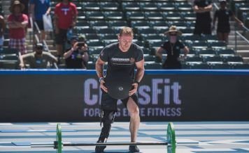 Chico en categoría adaptable en los CrossFit Games
