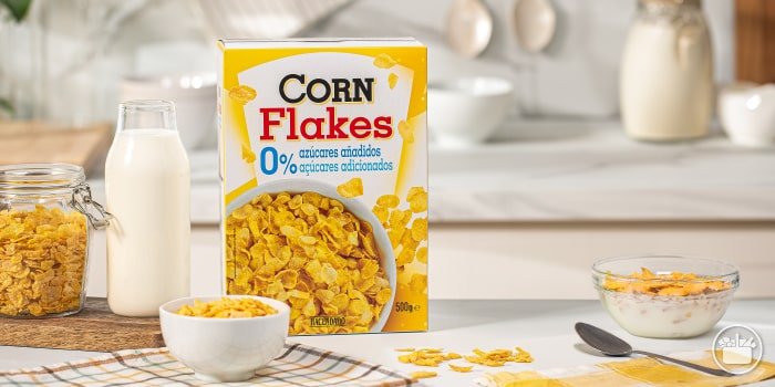 Corn Flakes sin azúcares añadidos