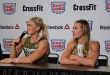 Katrin Davidsdottir y Brooke Wells