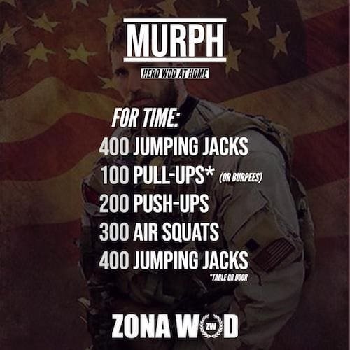 Murph Wod para realizar en casa