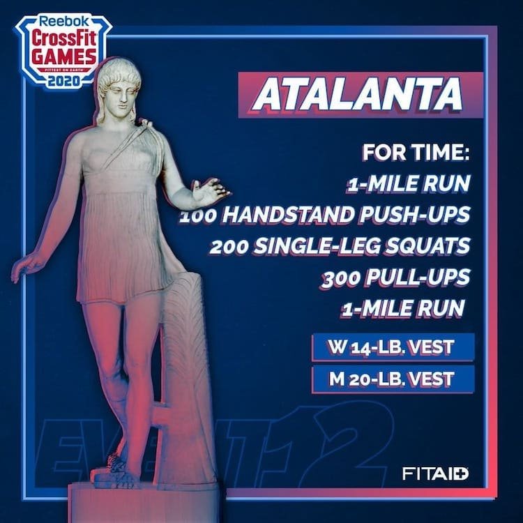 WOD Atalanta CrossFit Games 2020