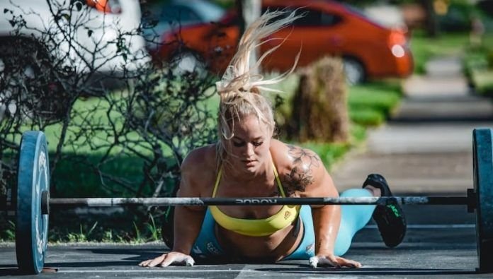 bar facing burpees