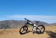 bici electrica en la montaña