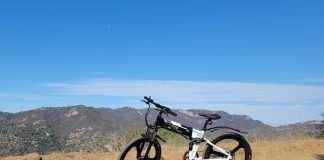 bici electrica en la montaña