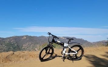 bici electrica en la montaña
