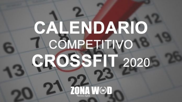 calendario competiciones crossfit 2020