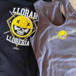 camiseta lloreria feel crossfit