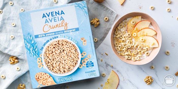 cereales crunchy de avena