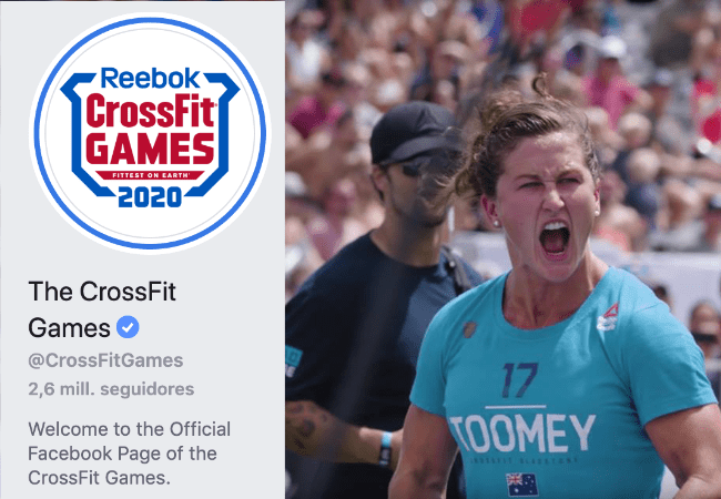 crossfit games redes sociales