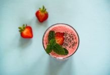batido frutas con fresa dieta detox