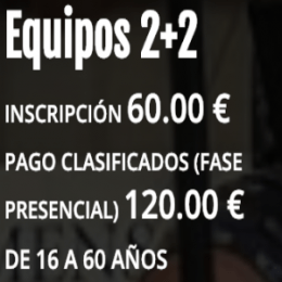 equipo 2+2 pro games 2019