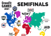 Mapa con los eventos de las semifinales crossfit games 2021