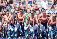 chicas saliendo a correr crossfit games 2021
