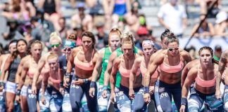 chicas saliendo a correr crossfit games 2021