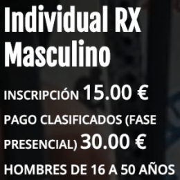individual masculino pro games 2019