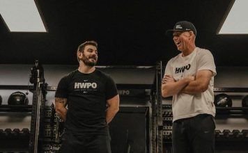 mat fraser y matt okeefe juntos en gym fraser