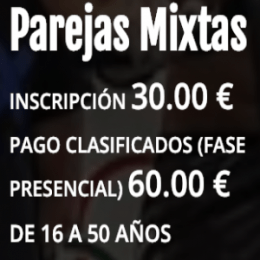 parejas mixtas pro games 2019