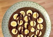 tortitas de avena y cacao puro